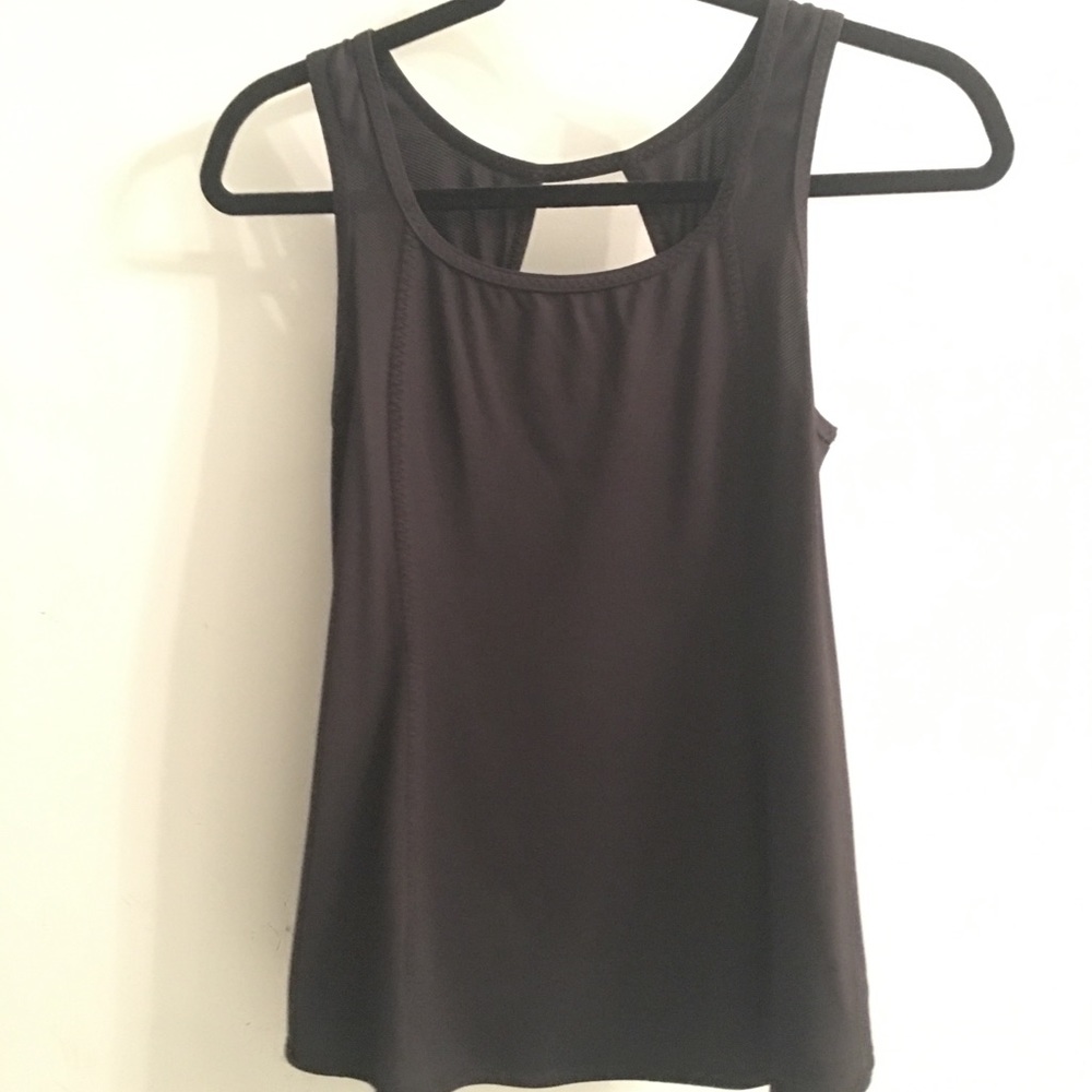 Black Lululemon run singlet size 6